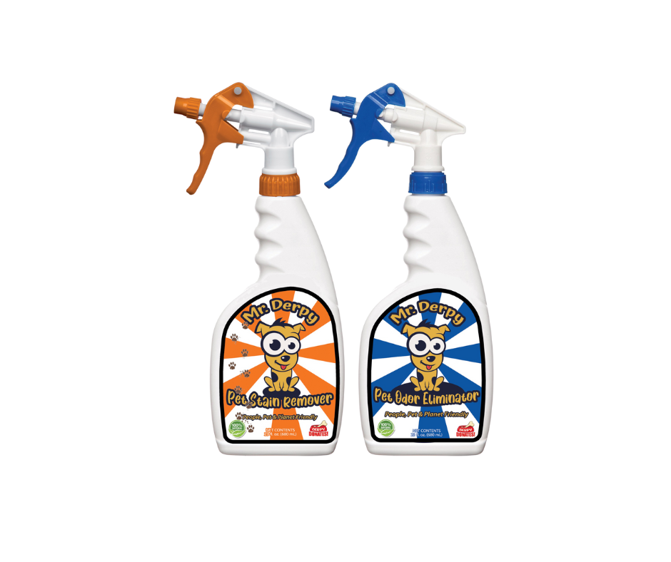 Mr. Derpy Pet Odor Eliminator & Stain Remover 2-Pack